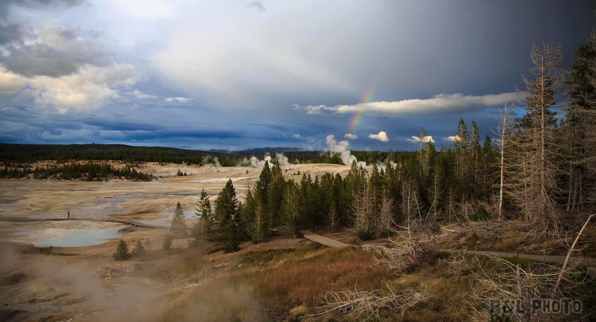 大提顿公园的彩虹