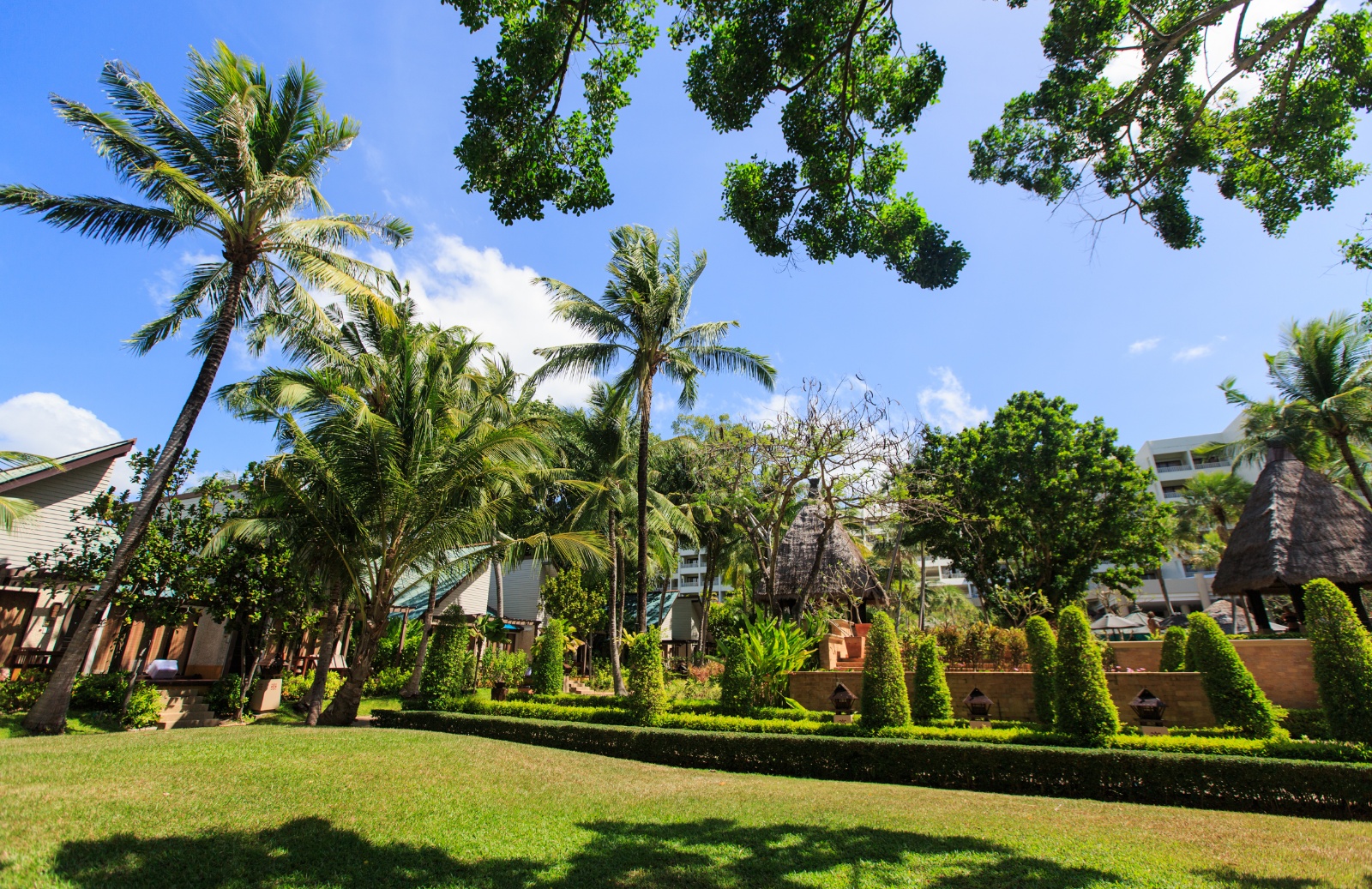 泰国海边的公园