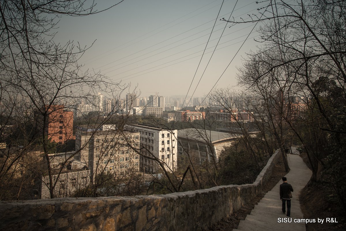 Heavenly road to the west campus