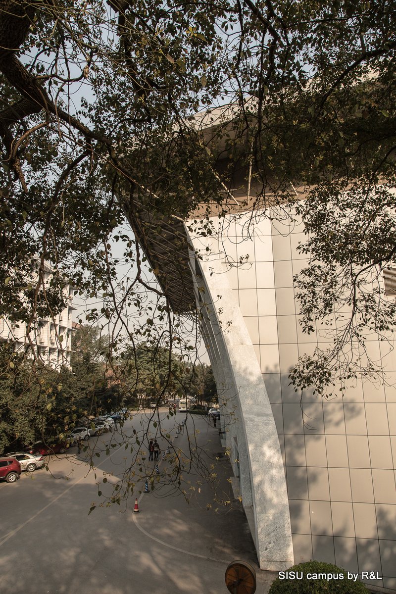 Back of the Auditorium building